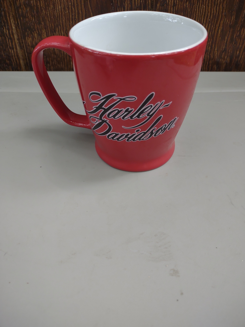 Harley-Davidson Red Ceramic Coffee Mug